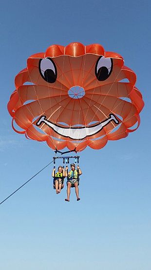 parasailing